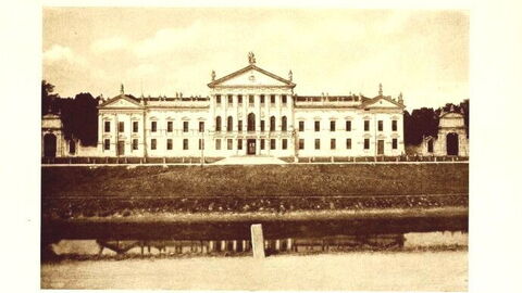 La Villa Pisani à Stra en 1911