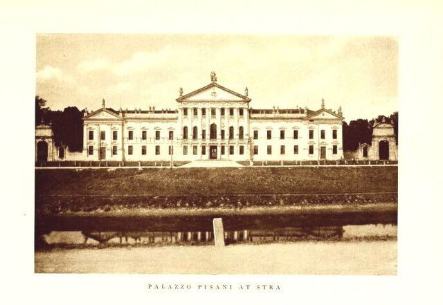 La Villa Pisani à Stra en 1911