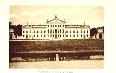 La Villa Pisani à Stra en 1911