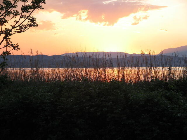 Coucher de Soleil sur le Lac de Garde