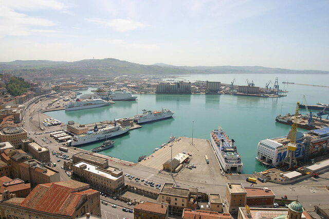 Le port d'Ancona