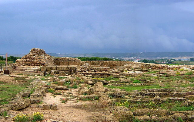 Les ruines de Crotone