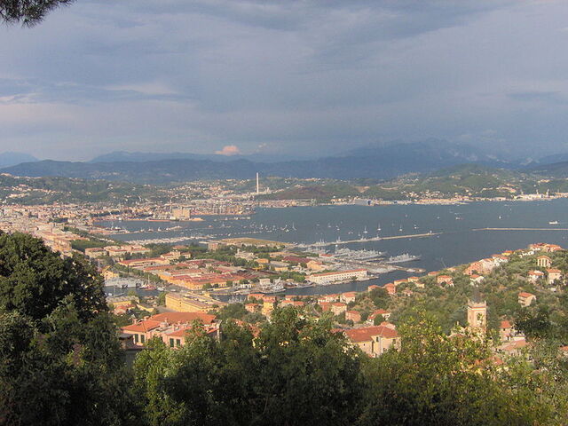 Vue de La Spezia