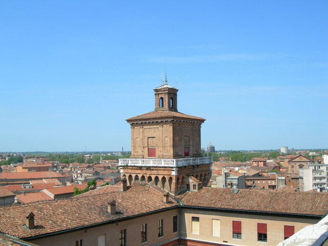 Castello Estense, vue