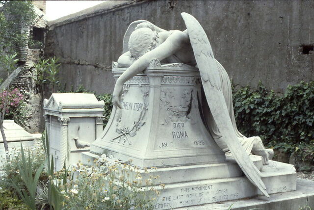 Sculpture de Story, L'Ange du chagrin