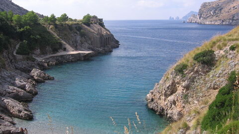 Baie d'Ieranto, eau