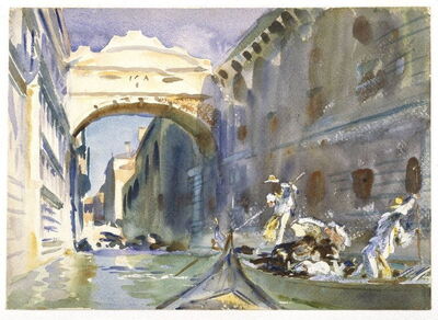 Sargent,le pont des soupirs