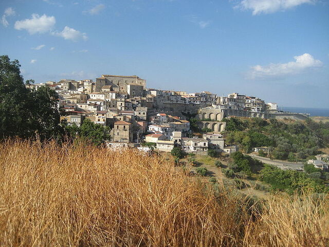 La ville de Monasterace