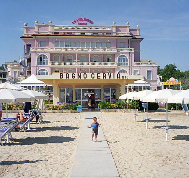 La plage de Cervia