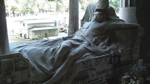 Une Pieta, Cimetière Monumental de Staglieno