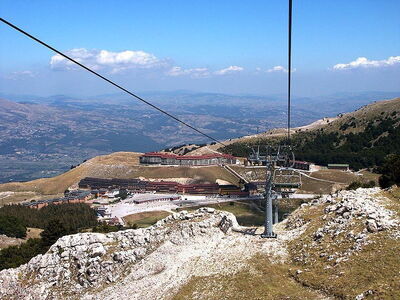 Une station de ski en Molise