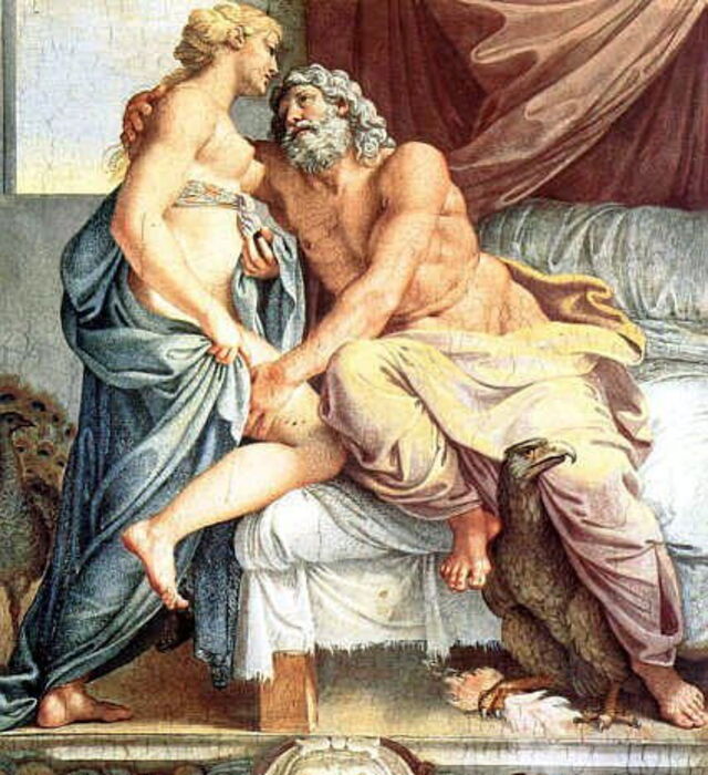 Tableau de Jupiter et Junon