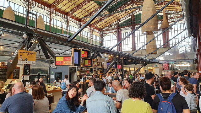 Restaurants dans le Mercato Centrale