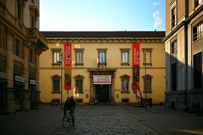 Biblioteca Ambrosiana, façade principale