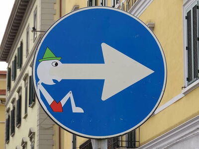 Un Pinocchio par CLET