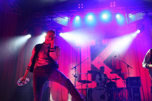 Kraftklub, live, en vedette de Rock Im Ring