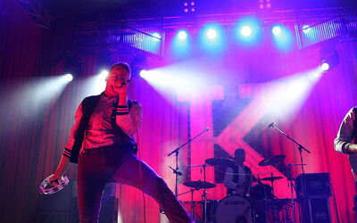 Kraftklub, live, en vedette de Rock Im Ring