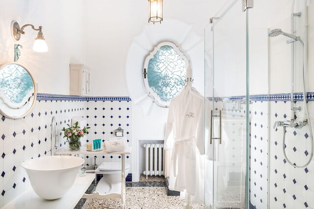 salle de bain de la villa du Grand Lac de Flor