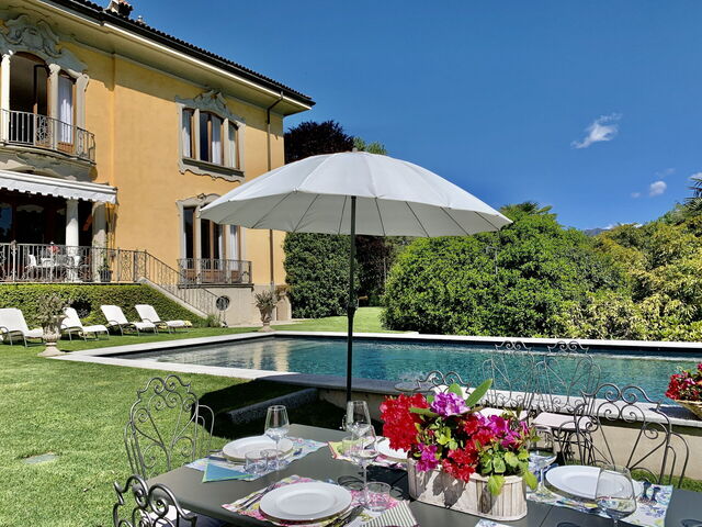 villa du Grand Lac de Flor, piscine