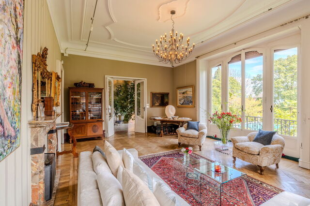 villa du Grand Lac de Flor, salon