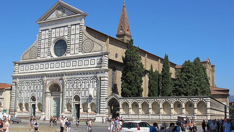 Vue sur la pharmacie de Santa Maria Novella