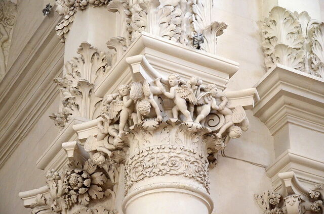 Sculptures en pierre, Lecce