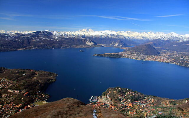 Vue sur le Lac majeur