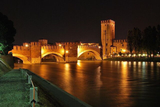 Le pont et le château de Castelvecchio