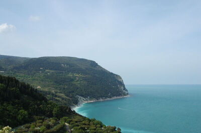 Le littoral de Sirolo en Marches