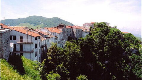 Vue de la ville Capracotta