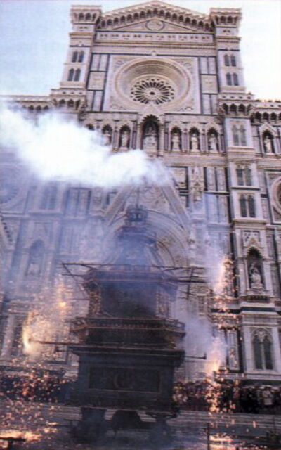 Explosion du char lors d'une fête