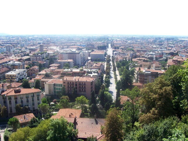 La ville Basse de Bergame