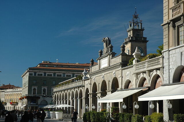 La Piazza Vittorio Veneto à Bergame
