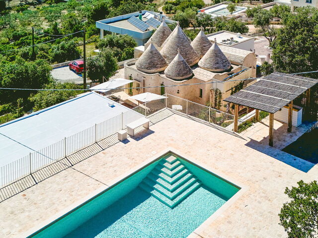 Trullo Emmebi Vista Valle D'Itria, piscine