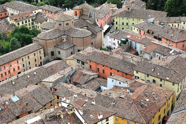 Vue panoramique sur Brisighella