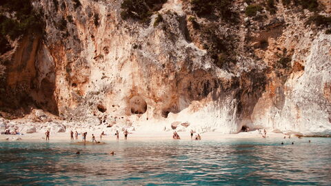 Une plage sarde