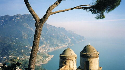 Vue sur la côte de ravello