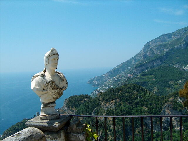 Vue sur la mer, depuis Ravello