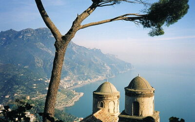 Vue sur la côte de ravello