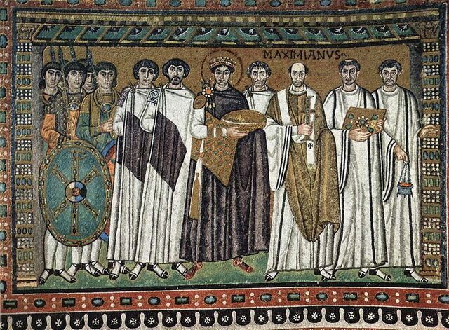 Justinien et Retinue