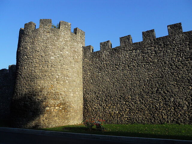 Les murailles médiévales de la ville de Rieti