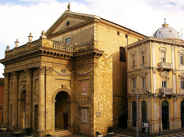 La basilique de la ville de Lanciano