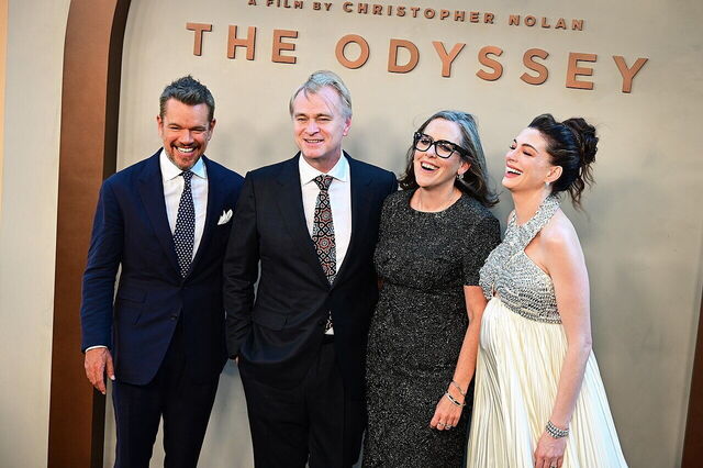 Une photo de la première d'Odyssey