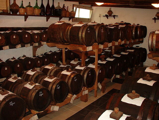 Tonneaux de vinaigre