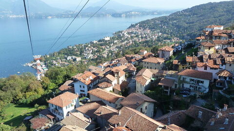 Vue sur le village se Stresa