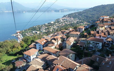 Vue sur le village se Stresa
