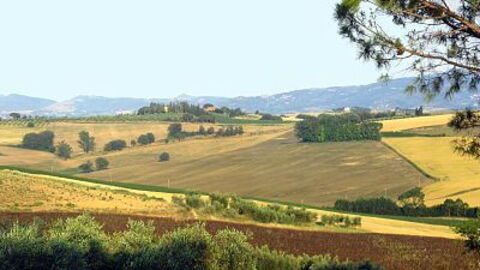 vue de la campagne de l'Ombrie