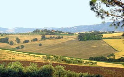 vue de la campagne de l'Ombrie