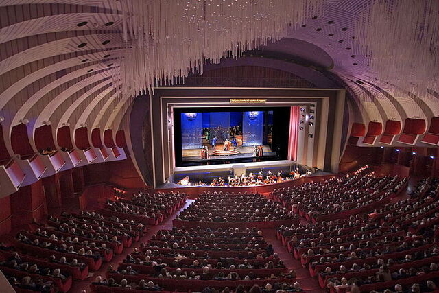 L'auditorium du théâtre royal