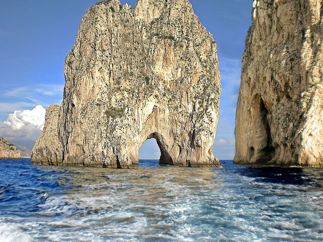 Capri falaises